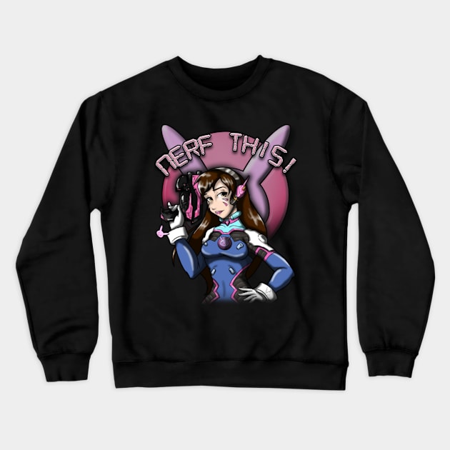 Nerf This Crewneck Sweatshirt by EnegDesign